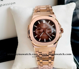 Carnival 8158G-Nam-Thép Rose-Màu Nâu-Máy Automatic 