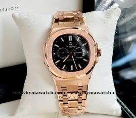 Carnival 8158G-Nam-Thép Rose-Màu đen-Máy Automatic