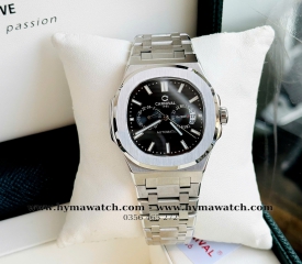 Carnival 8158G-Nam-Thép Bạc-Màu Đen-Máy Automatic  