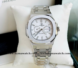 Carnival 8158G-Nam-Thép Bạc-Màu Trắng-Máy Automatic   
