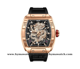 Carnival I&W 787G - Nam -Vàng Hồng- Máy Cơ (Automatic) 