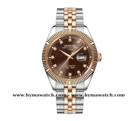 Đồng Hồ Nam Carnival 8131G - Demi-Socola - Máy Automatic  