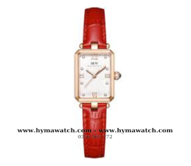  Carnival -IW631L-Dây da-Màu đỏ