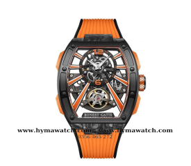  Bonest Gatti Carbon BG9950 Nam- Màu Cam - Máy Cơ (Automatic)