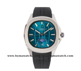  Carnival Aquanus 8113G - Nam - Viền Trắng - Màu Xanh Lá -Dây Cao Su - Máy Cơ (Automatic)