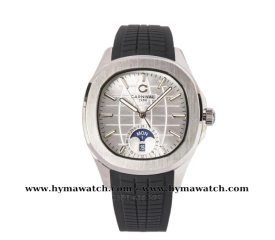  Carnival Aquanus 8113G - Nam - Viền Trắng - Màu Trắng-Dây Cao Su - Máy Cơ (Automatic)