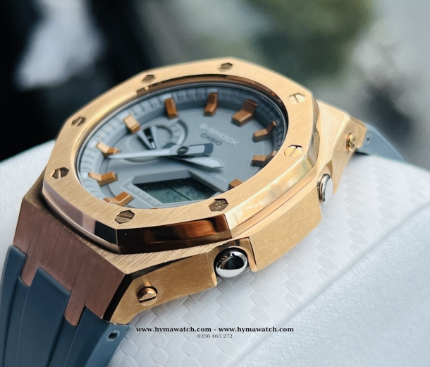 Casio G-Shock GA2110ET-8A Custom AP Special (Rose Gold X Grey)
