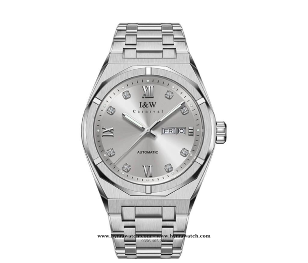 Carnival I&W 751G - Nam - Màu Xám - Máy Cơ (Automatic)