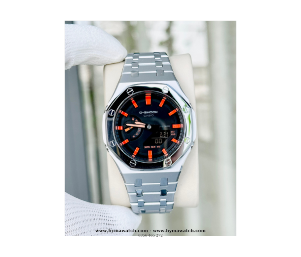 Casio G-Shock GA2100-1A4 Custom AP (Black Orange)