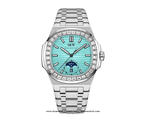 Carnival I&W 735G Automatic - Nam - Màu Xanh Tiffany