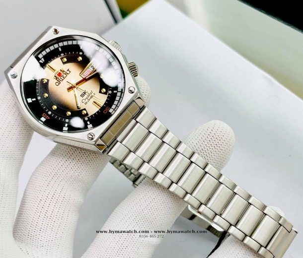Orient Automatic Sports SK Retro Yellow Black Steel-RA-AA0B01G19B