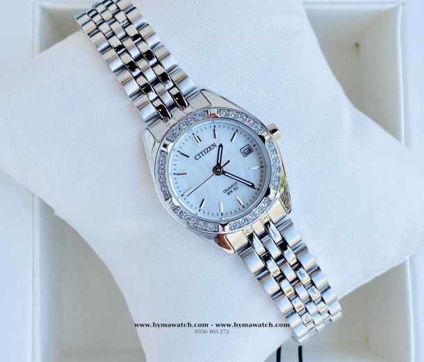 Citizen EU6060-55D – Nữ – Máy Quartz (Pin) – Dây kim loại