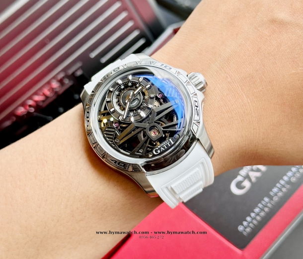 Bonest Gatti BG5101-A2 Nam - Máy Cơ (Automatic) Tặng Kèm Mô Hình Siêu Xe