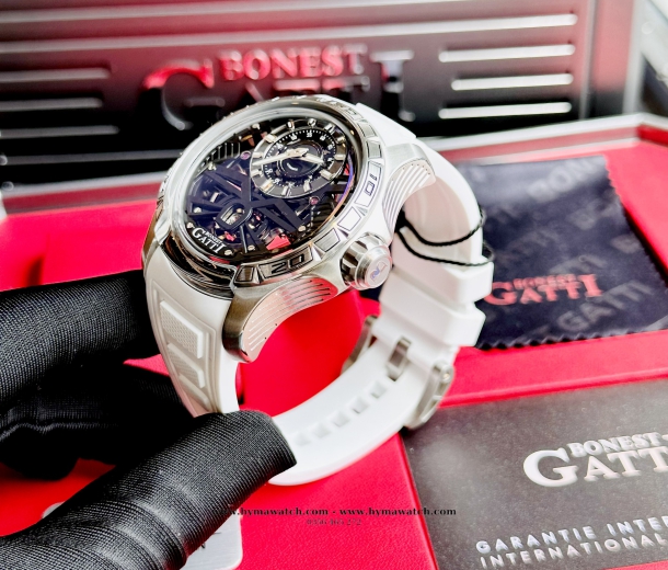 Bonest Gatti BG5101-A2 Nam - Máy Cơ (Automatic) Tặng Kèm Mô Hình Siêu Xe
