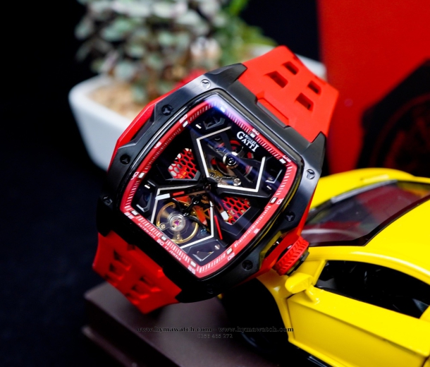 Bonest Gatti Ghost BG5501-A3 Nam - Máy Cơ (Automatic) Tặng Kèm Mô Hình Xe Đua