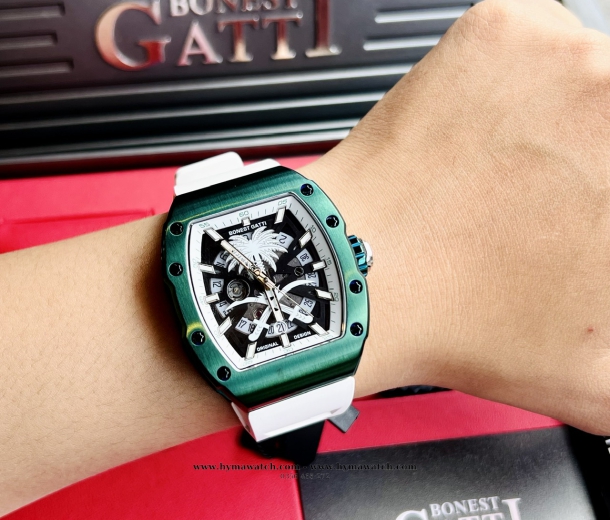 Bonest Gatti BG9904-A1 Nam - Máy cơ (Automatic) Hình Cây Dừa