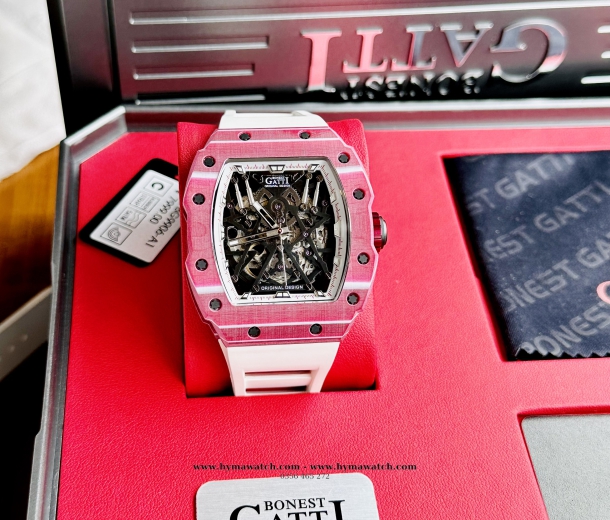 Bonest Gatti Carbon BG9906 Nam - Máy Cơ (Automatic)
