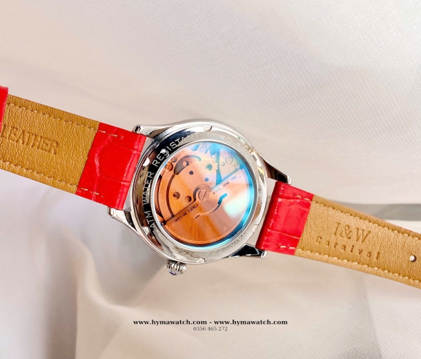  Carnival -IW582L-Dây da-Màu đỏ cam