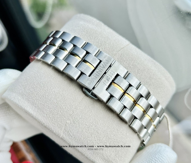  Đồng hồ Carnival 5668G Automatic - Nam - Máy Automatic