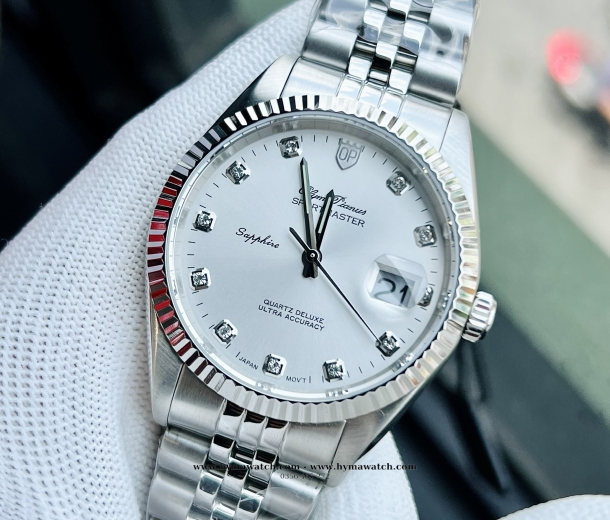 Olym Pianus OP89322GS-T Nam- Máy Pin (Quartz)