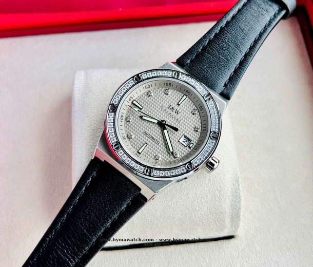 Đồng Hồ Nam Carnival I&W 610G - Dây da-Trắng - Máy Automatic  