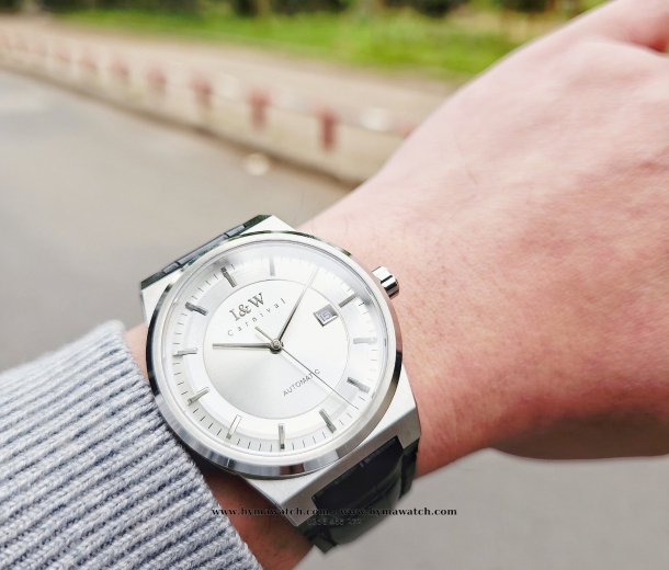  Carnival 612G- Nam - Màu trắng - Máy Cơ (Automatic) 