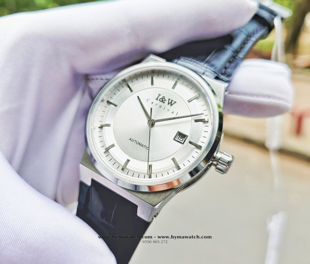  Carnival 612G- Nam - Màu trắng - Máy Cơ (Automatic) 