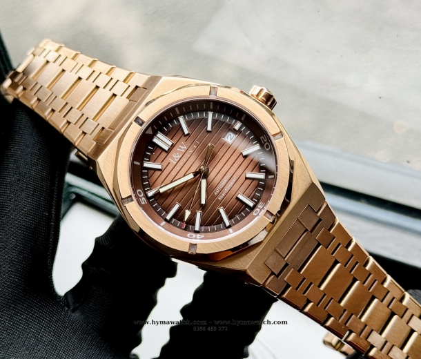 Carnival-IW-711g-Automatic-Nam-Vàng hồng -Nâu
