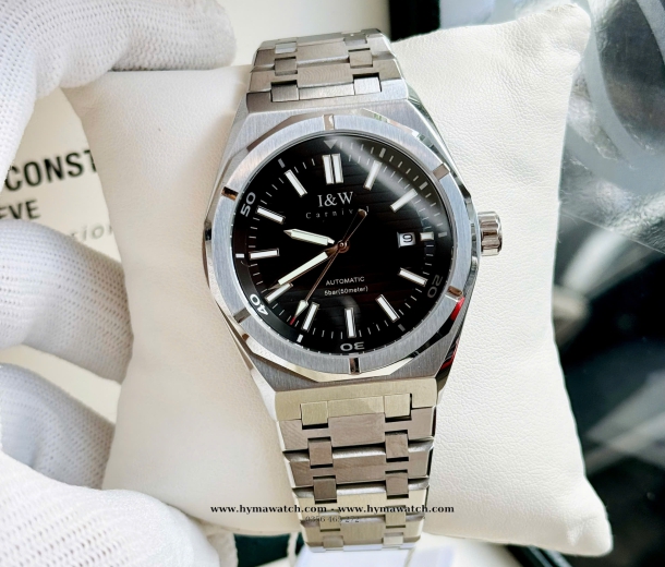  Carnival I&W 711G  Automatic - Nam - Bạc đen