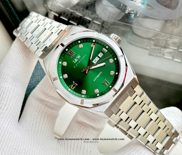 Carnival I&W 751G - Nam - Màu xanh lá - Máy cơ (Automatic) 