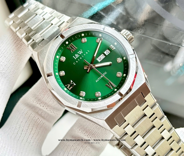 Carnival I&W 751G - Nam - Màu xanh lá - Máy cơ (Automatic) 