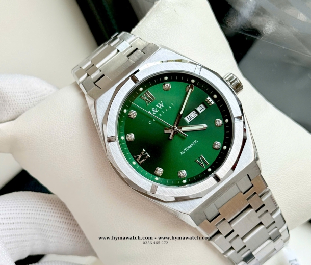 Carnival I&W 751G - Nam - Màu xanh lá - Máy cơ (Automatic) 