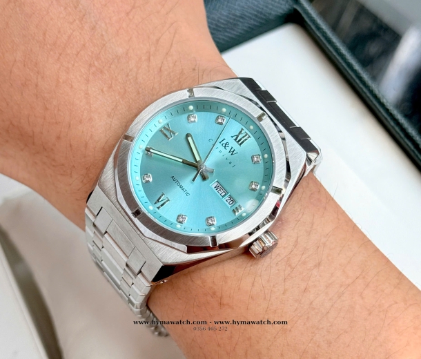 Carnival I&W 751G - Nam - Màu Tiffany - Máy cơ (Automatic)  