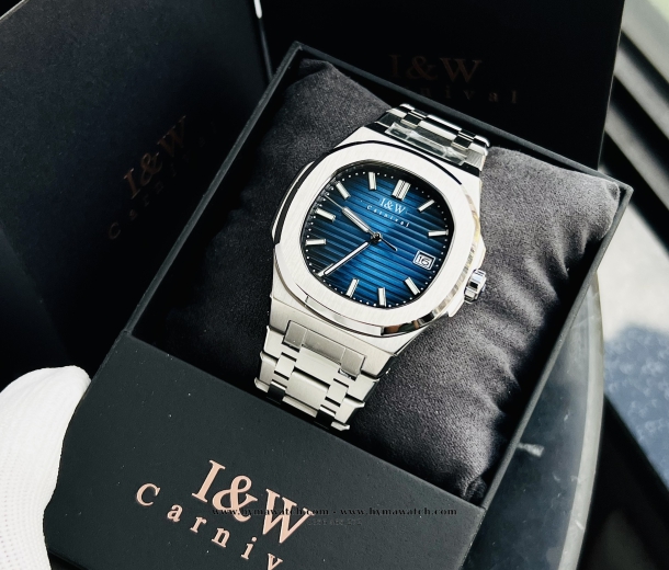 Carnival I&W Nautilus Automatic 721G Nam - Màu Xanh dương