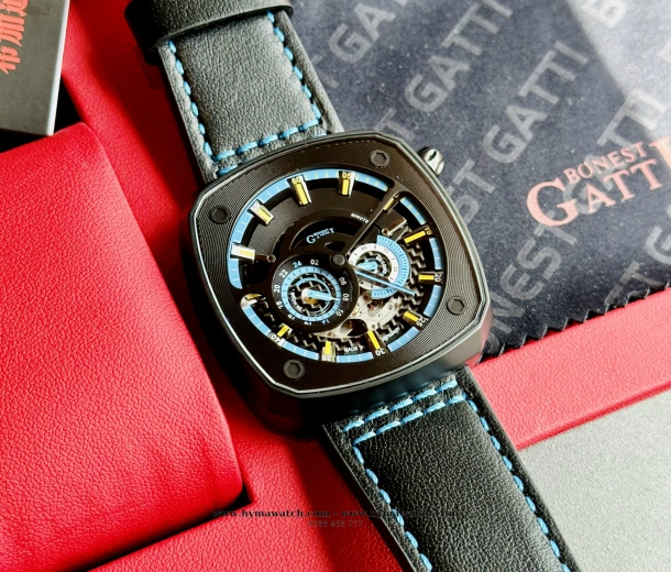 Bonest Gatti Offshore Speed BG6601-B1 Nam - Máy Cơ (Automatic)