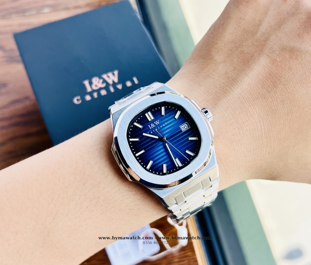Carnival I&W Nautilus Automatic 721G Nam - Màu Xanh dương