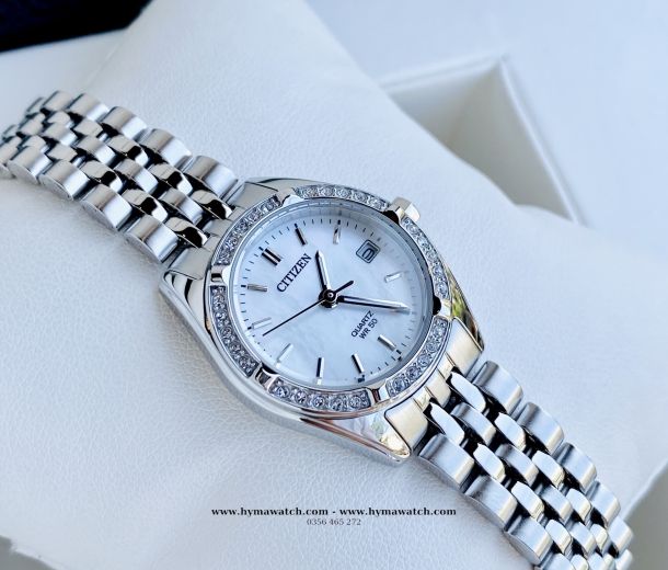 Citizen EU6060-55D – Nữ – Máy Quartz (Pin) – Dây kim loại