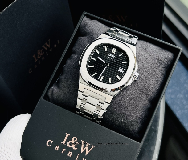 Carnival I&W Nautilus Automatic 721G Nam - Màu Đen
