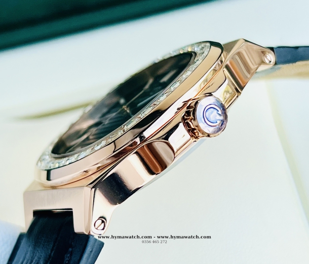  Carnival Nautilus Automatic 8108G - Nam -DD-D - Dây da đen