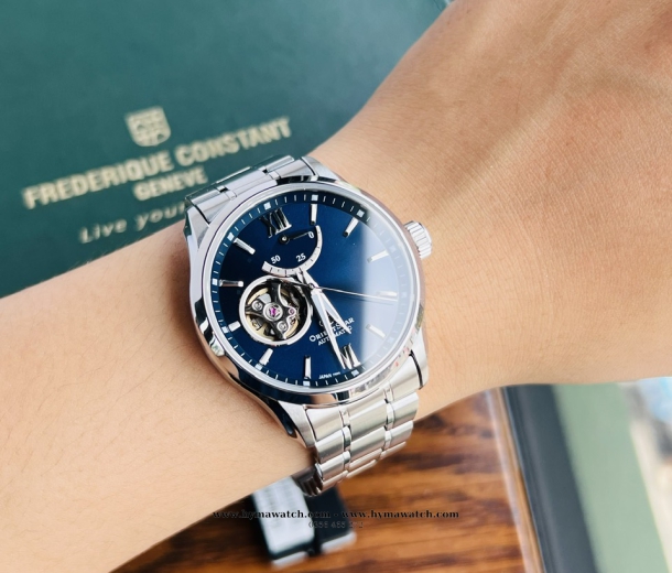 Orient Star RE-AT0001L00B Open Heart Blu Dial - Đồng hồ Nam - Máy Cơ 