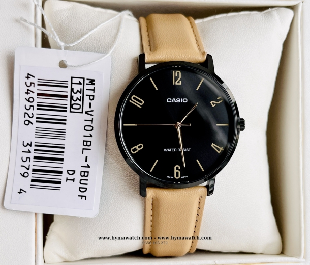 Casio MTP VT01BL-1B