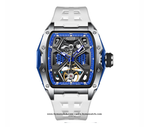 Bonest Gatti Ghost BG5501-A1 Nam - Máy cơ (Automatic) tặng kèm mô hình xe đua
