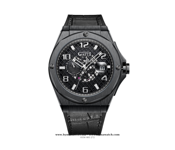 Bonest Gatti Ghost BG8701-A4 Nam - Máy Cơ (Automatic) Tặng Kèm Mô Hình Xe Đua
