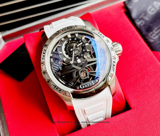 Bonest Gatti BG5101-A2 Nam - Máy Cơ (Automatic) Tặng Kèm Mô Hình Siêu Xe