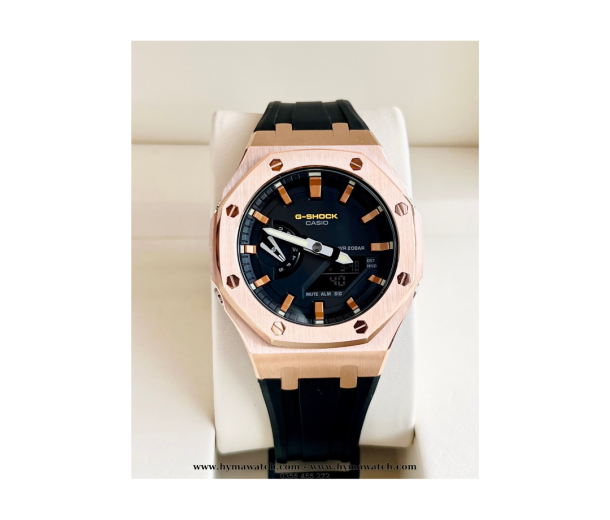 Casio G-Shock GA2100-5A Custom AP Special (Rose Gold x Black)