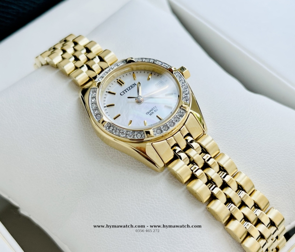 Citizen EU6062-50D – Nữ – Máy Quartz (Pin) – Dây kim loại