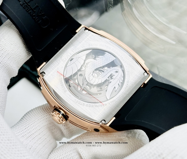 Bonest Gatti BG5606G Nam - Máy Cơ (Automatic) Phiên bản Rồng Đính Đá Tặng Kèm Mô Hình Xe Đua