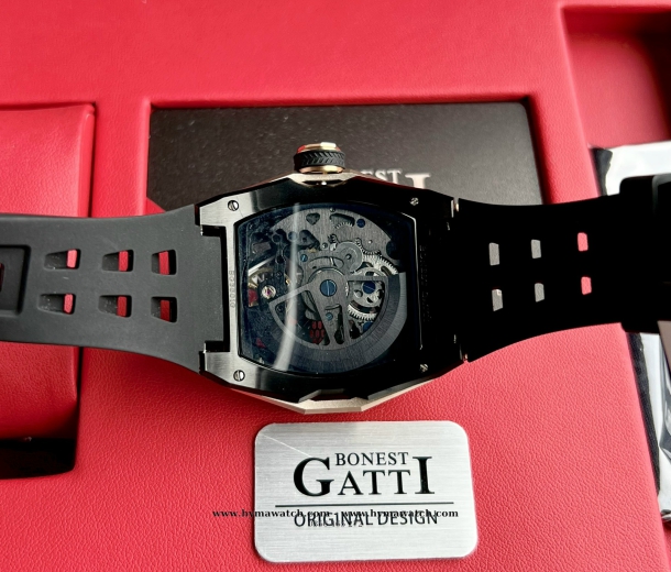 Bonest Gatti Ghost BG5501-A4 Nam - Máy Cơ (Automatic) Tặng Kèm Mô Hình Xe Đua