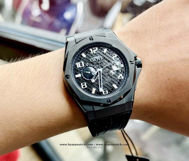 Bonest Gatti Ghost BG8701-A4 Nam - Máy Cơ (Automatic) Tặng Kèm Mô Hình Xe Đua