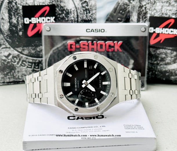 Casio G-Shock Ga2100-1A AP Custom AP Special (Full Steel)